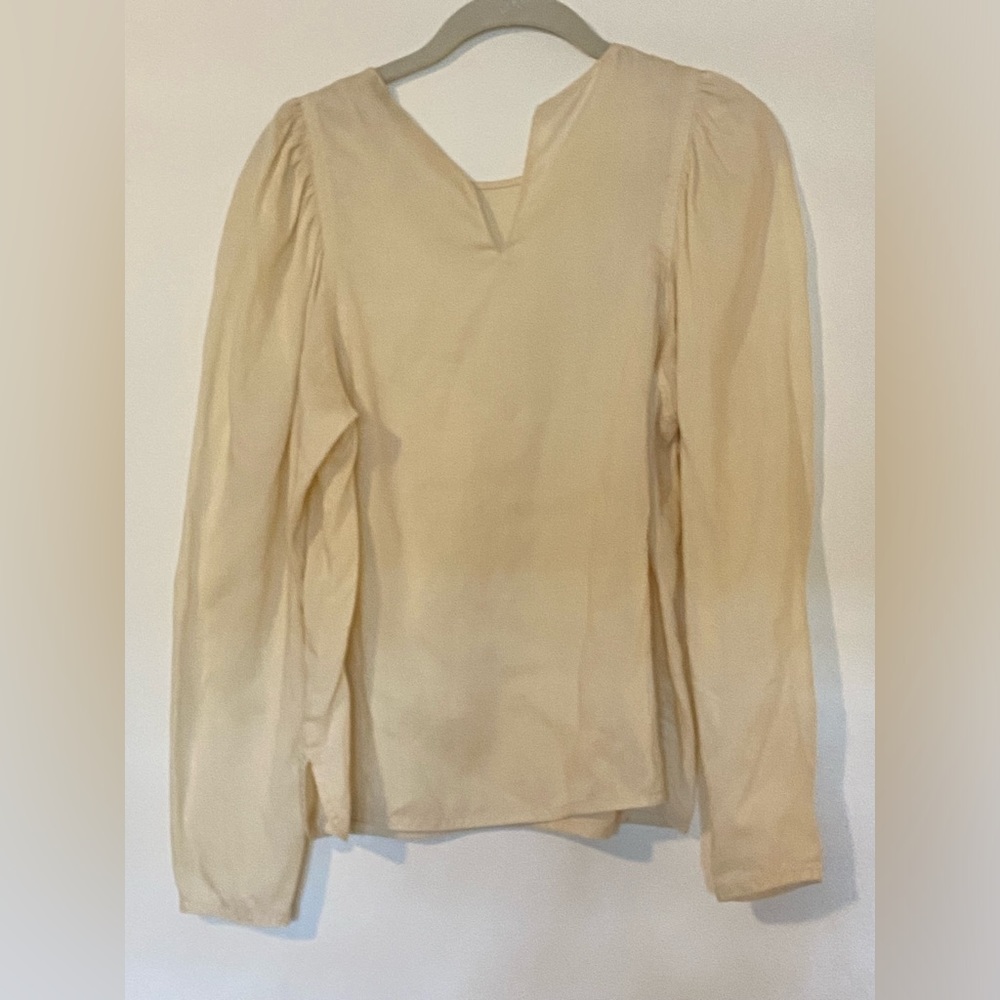 Rebecca Taylor Puff Sleeve Top Size Small - Picture 8 of 9